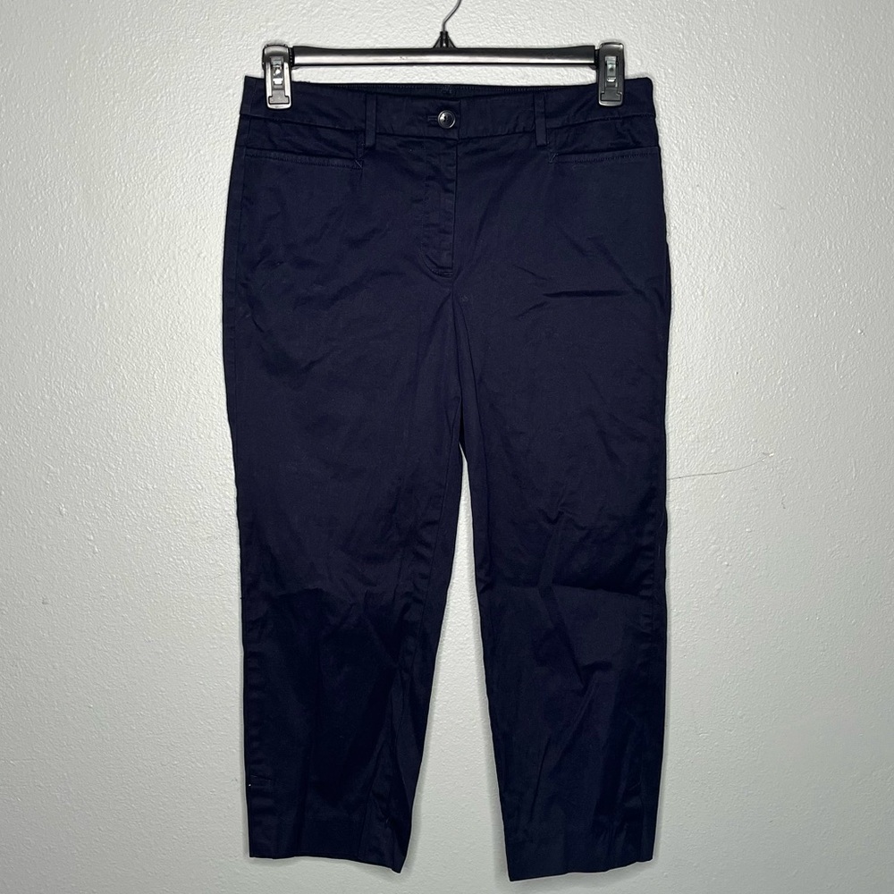 Talbots Perfect Skimmer Navy Blue Women’s Capris